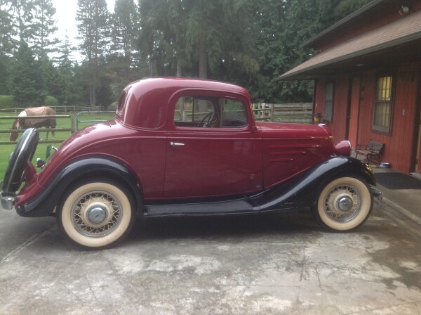 1935 Chevrolet 3W standard coupe for Sale