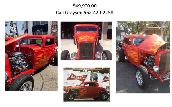 1932 Ford 3 Window Coupe for Sale