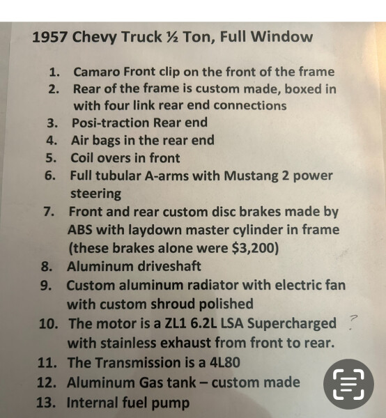 1957 Chevrolet Apache for Sale