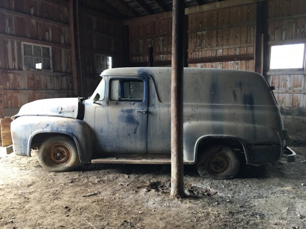 1956 Ford F-100 Panel Truck for Sale