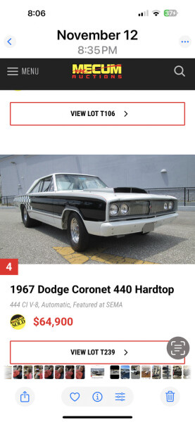 1967 Dodge Coronet for Sale
